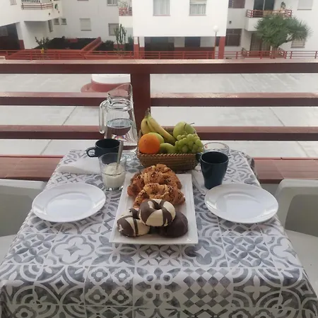 Апартаменты Piso Familiar De 3hab Con Piscina En Адехе